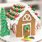 Gingerbread House Competition With Friends