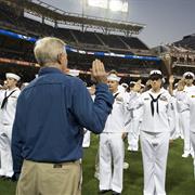 Reenlisted at Petco Park