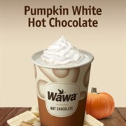 Wawa's Pumpkin White Hot Chocolate