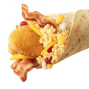 Breakfast McWrap Egg and Bacon