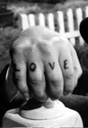 The Love & Hate Tattoos in the Night of the Hunter (1955)