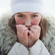 Rosy Cheeks From Being Outside All Day