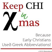 Xmas Originated to Take Christ Out of Christmas