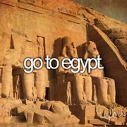 Go to Egypt