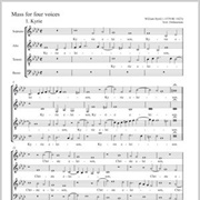 Mass for Four Voices (William Byrd)