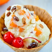 Persimmon Ice Cream