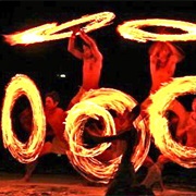 See Fire Dancers Perform