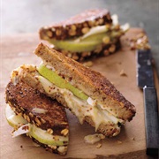 Brie and Pear Grilled Cheese