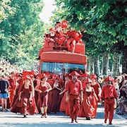 Winegrowers' Festival in Vevey, Switzerland