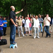 Speakers Corner in Hyde Park