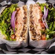 Salmon BLT at Neopol Smokery