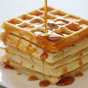 Waffles and Maple Syrup - New Hampshire