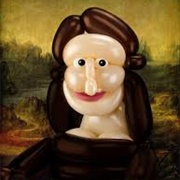 Balloon Mona Lisa