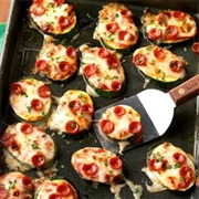 Mini Zucchini Pizza