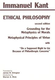Ethical Philosophy (Immanuel Kant)
