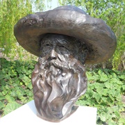 Bust of Claude Monet, Giverny