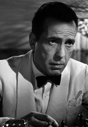 Humphrey Bogart in Casablanca (1942)