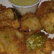 Deep Fried Pickles at Kooky Canuck