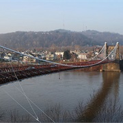 Wheeling Suspension Bridge, West Virginia