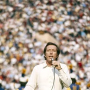 Super Bowl VII - Andy Williams and Woody Herman