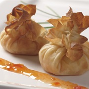 Red Pepper Stilton Filo Parcel