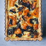 Butternut Kale and Chilli Quiche
