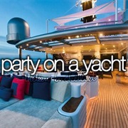 Party on a Yacht