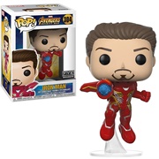 Iron Man Flying Without Mask