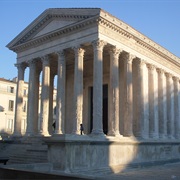 Maison Carree, Nimes. France. 4 - 7 AD