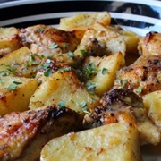 Greek Lemon Chicken and Potatoes