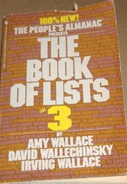 The Book of Lists #3 (Amy Wallace)