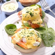 Goose Egg Benedict