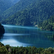 Lake Ritsa, Caucasus