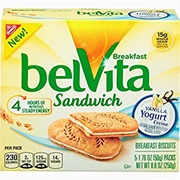 Belvita Vanilla Creme Breakfast Biscuit Sandwich