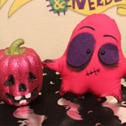Twisted Monster and His Pink Pumpkin