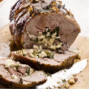 Stuffed Roast Lamb