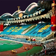Largest Stadium - Rungrado May Day Stadium, Pyongyang, North Korea