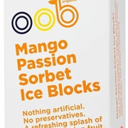 Mango Passion Ice Block