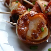 Pancetta Wrapped Sea Scallops