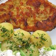 Schabowy Z Ziemniakami