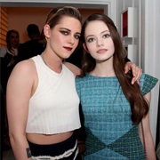 Mackenzie Foy and Kristen Stewart