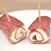 Sweet Lebanon Bologna and Cream Cheese