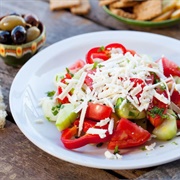 Bulgaria: Shopska Salad