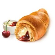 Vanilla and Sour Cherry Croissant