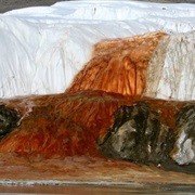Taylor Glacier, Blood Falls, Antarctica