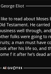 The Death of Moses (George Eliot)