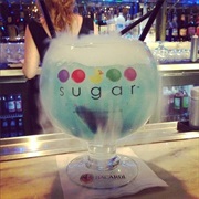 Smoking Liquid Nitrogen Cocktails at Sugar Factory