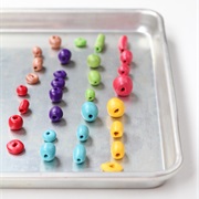 Shape & String Clay Beads