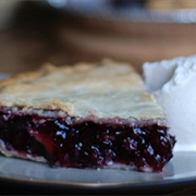 Saskatoon Berry Pie
