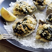 Oysters Rockefeller - John D. Rockefeller
